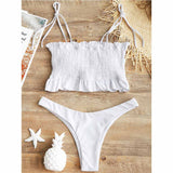 White Thong Bikini