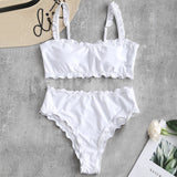 Lettuce Frilled Bikini