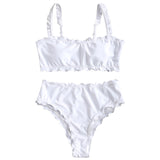Lettuce Frilled Bikini