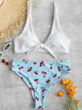 Knotted Cherry Bikini
