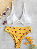 Knotted Cherry Bikini