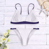 Padded Color Blocking Bikini