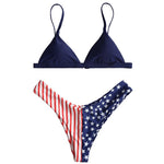 American Flag Cheeky Bikini